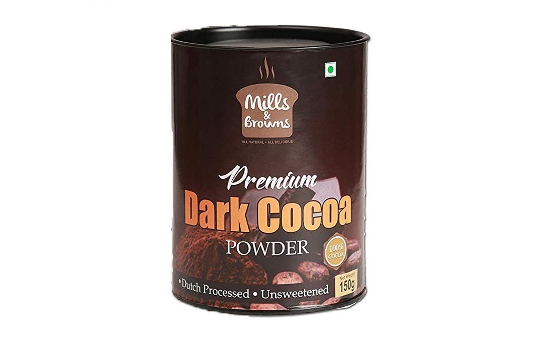 Mills & Browns Dark Cocoa Powder    Tin  150 grams